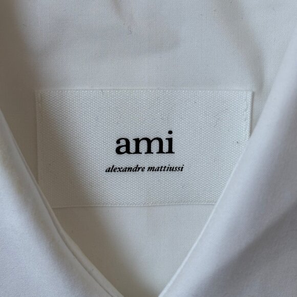 NEW Ami Paris Oversized Short Sleeve Shirt - Picture 3 of 3